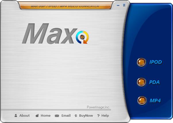 Screenshot for Max IPOD PDA MP4 Video Converter 4.0