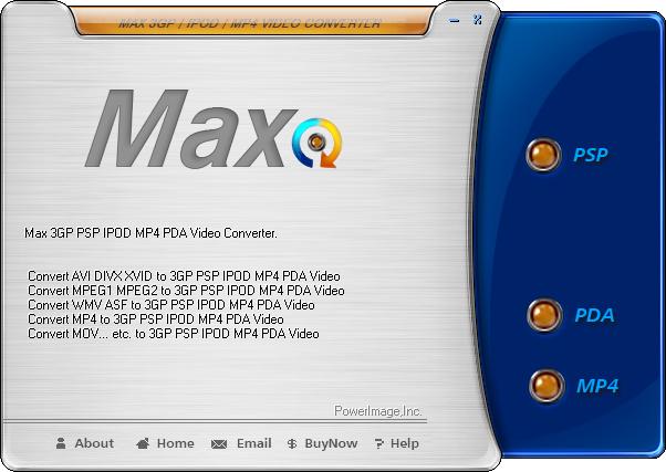 Screenshot for Max PSP PDA MP4 Video Converter 4.0